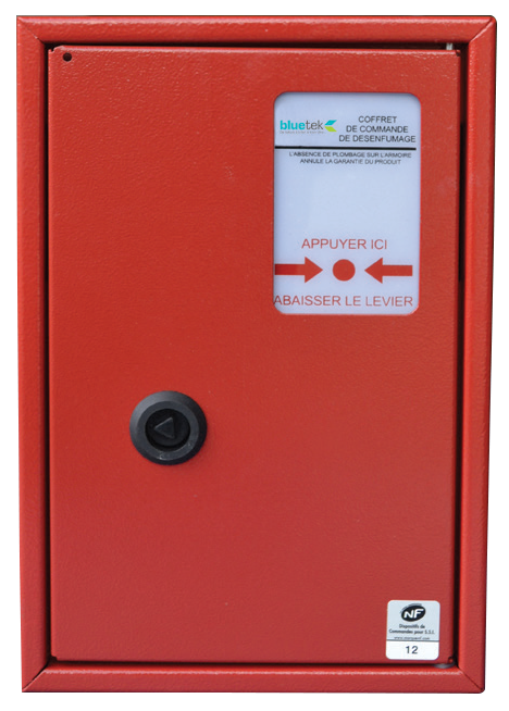 Desenfumage pneumatique clip