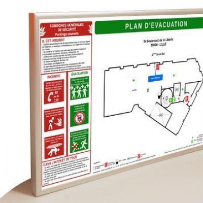Montagecadrealu planevacuation