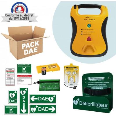 Pack entreprise defibrillateur lifeline defibtech