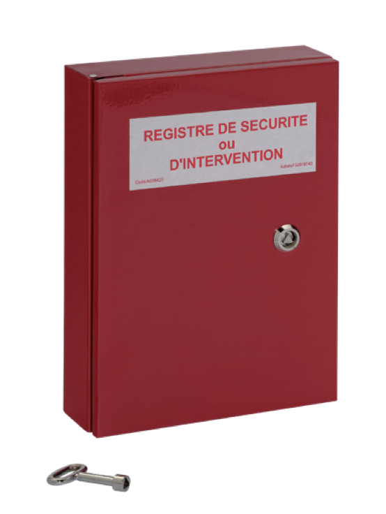 Boite à plan et registre